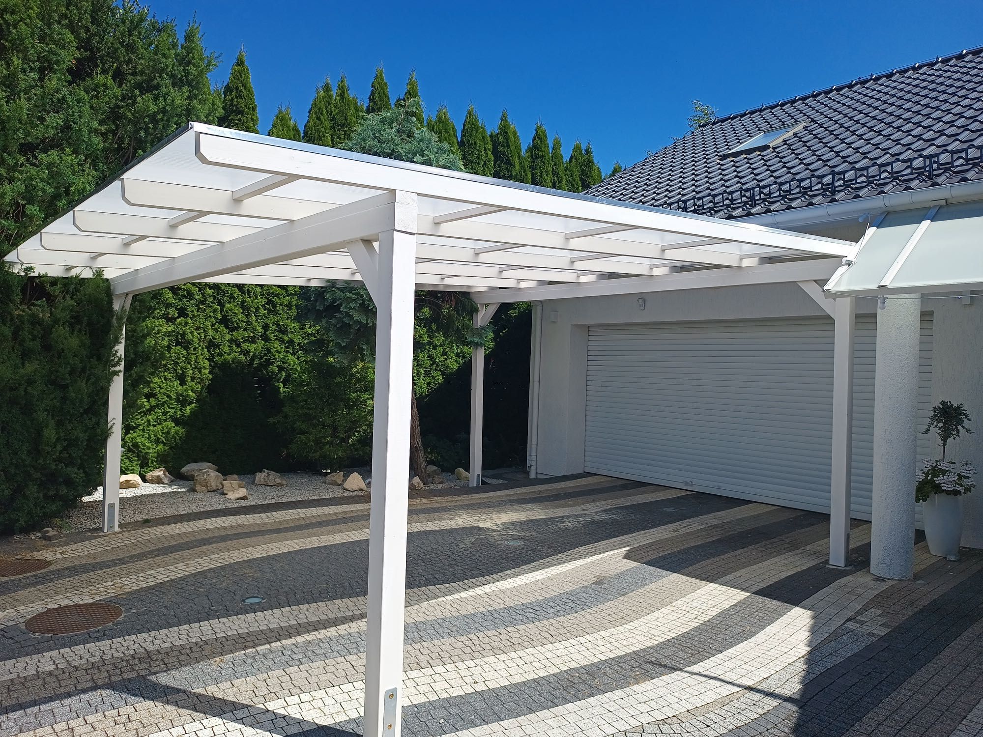 Carport, wiata garażową, zadaszenie
