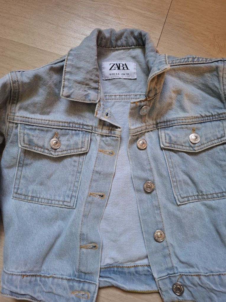 Джинсова курточка zara 4-5 років 110