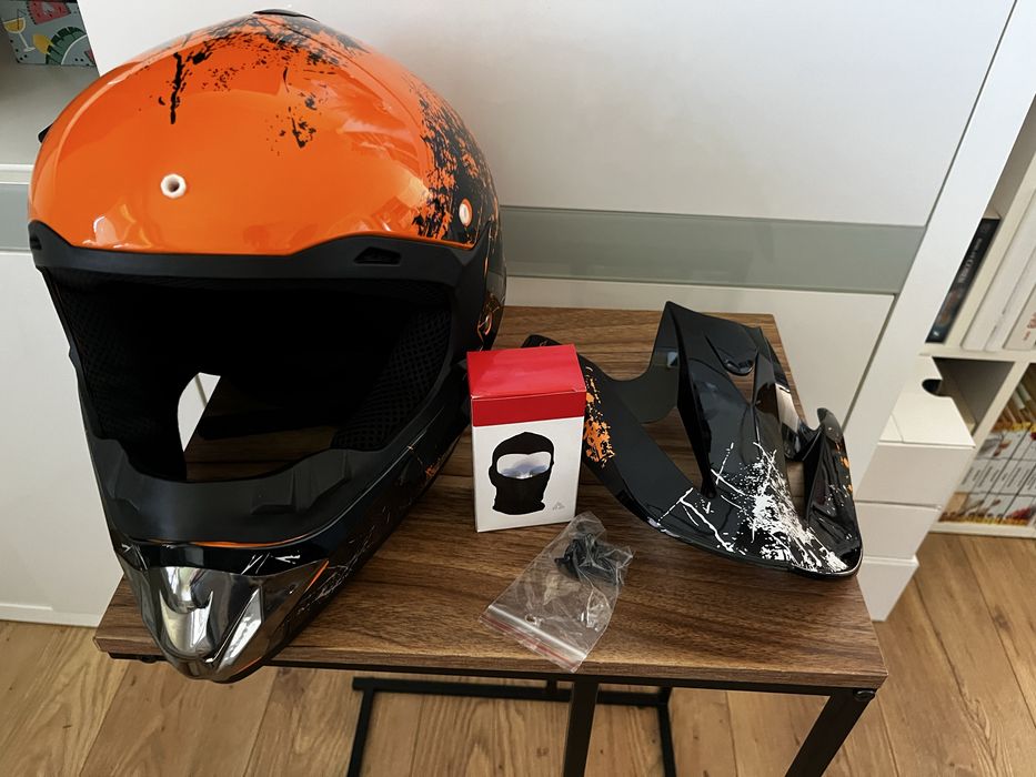 Kask full face nowy