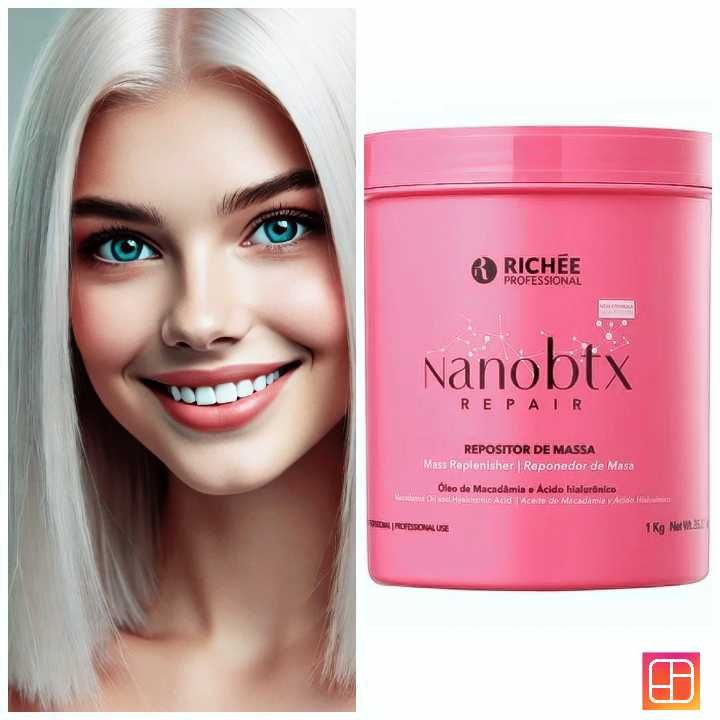 NANOBOTOX dla włosów 1 kg RICHEE Repair (Keratyna Nanoplastia) SUPER