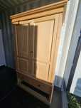 Szafa witryna regał drewno 197x110x55 vintage loft