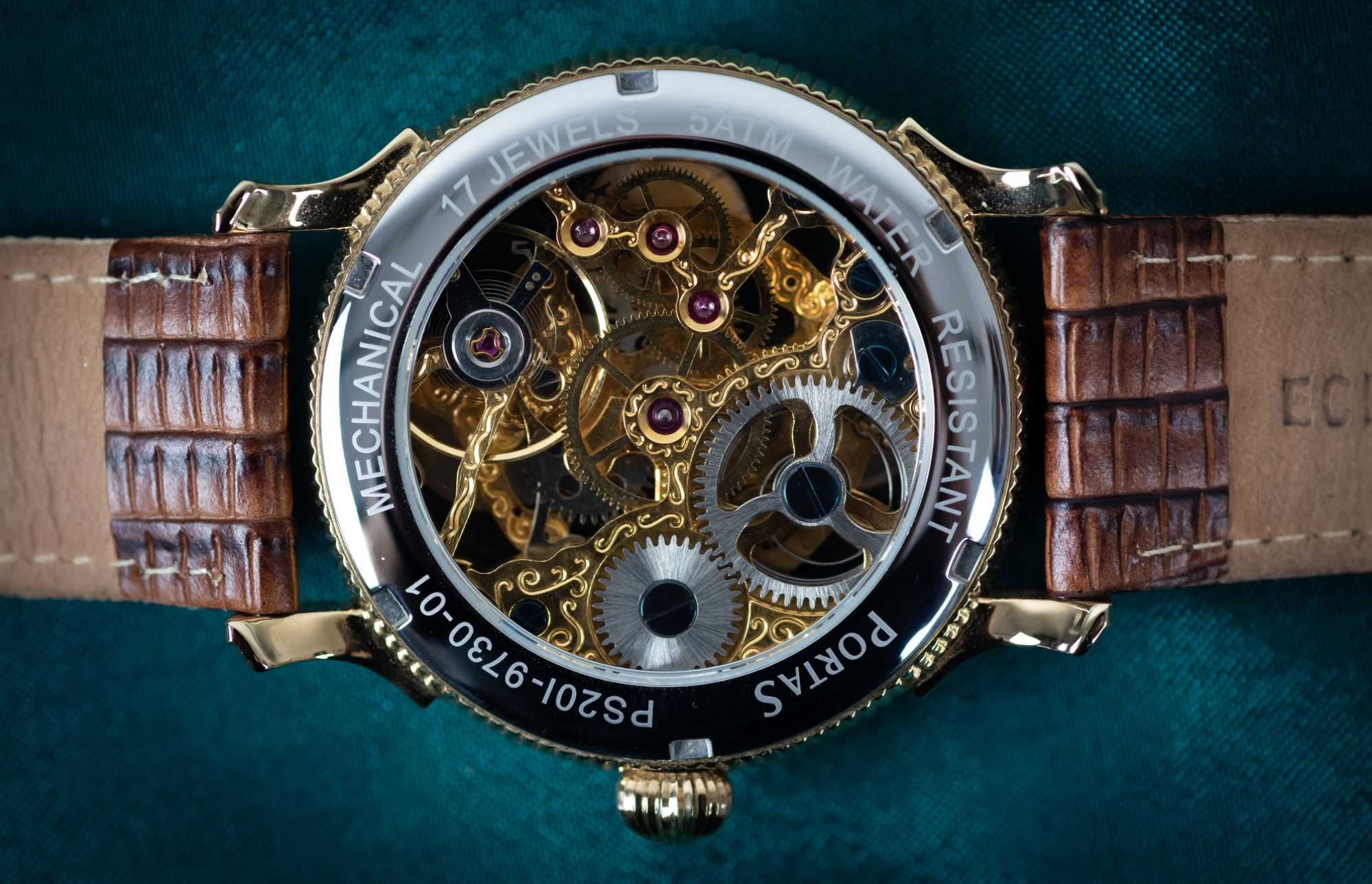 NOWY Zegarek PORTAS PS20I-9730-0DE Dual Time