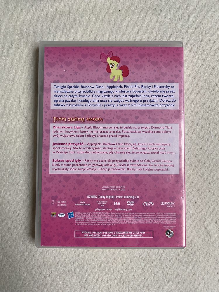 Płyta DVD My little pony