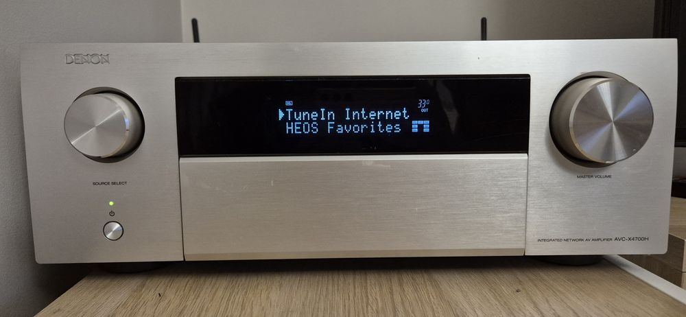 Amplituner Denon AVC-X4700H premium silver amplituner AV 9.2 HDMI Heos