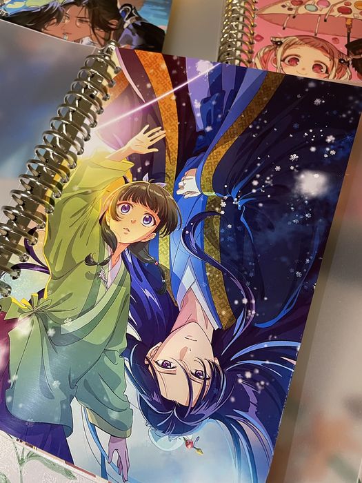 Блокноти по улюбленим аніме