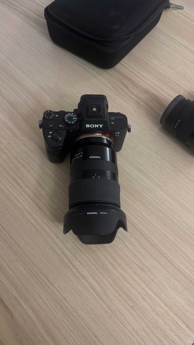 Aparat sony a7 iii 2 obiektywy 28-75mm + 1.8 50mm