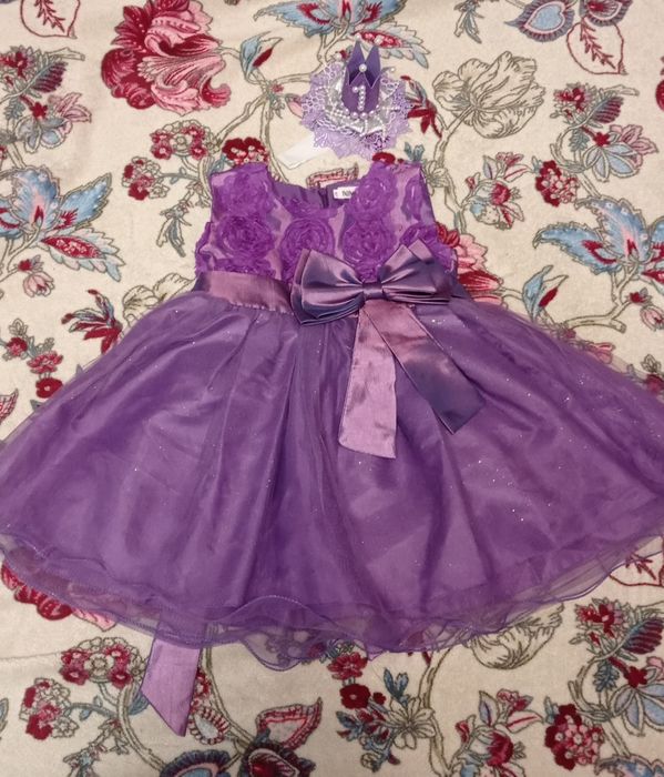 Сукня святкова для дівчинки 1-2 роки. Платье на 1 год