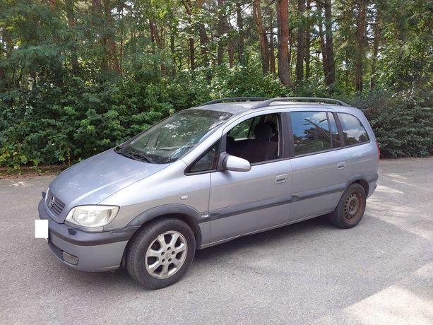 Opel Zafira 7-osobowa - 2003 r - benzyna -hak