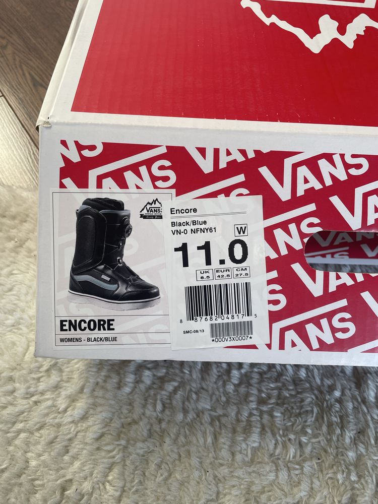 buty Vans snowboardowe