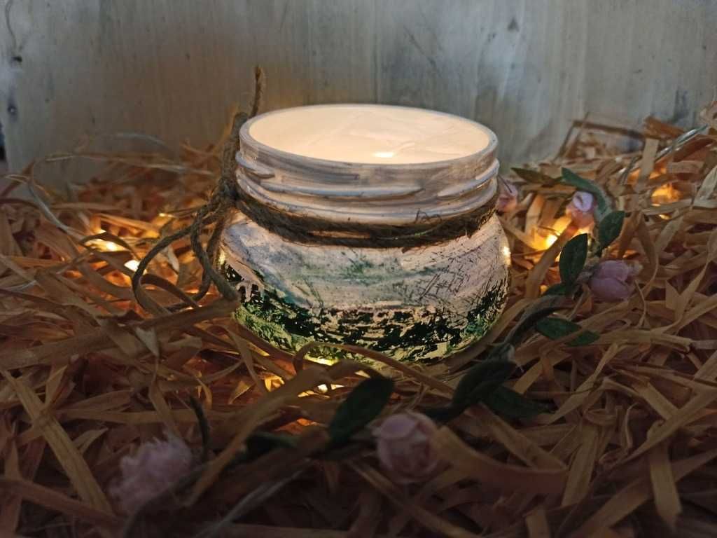 Lampion / świecznik pojemnik EKO ZERO WASTE
