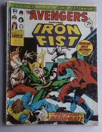 the avengers featuring iron fist marvel comics