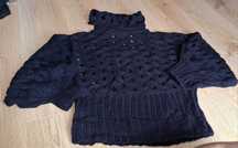 Dzianinowy sweter damski