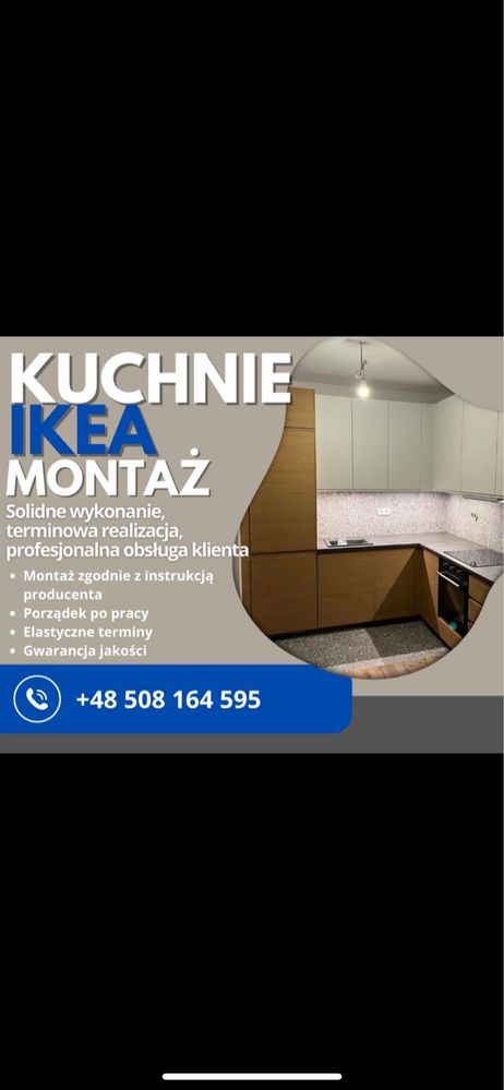 DEKKO | Montaż kuchni Ikea | Projekty i realizacja | Meble na wymiar
