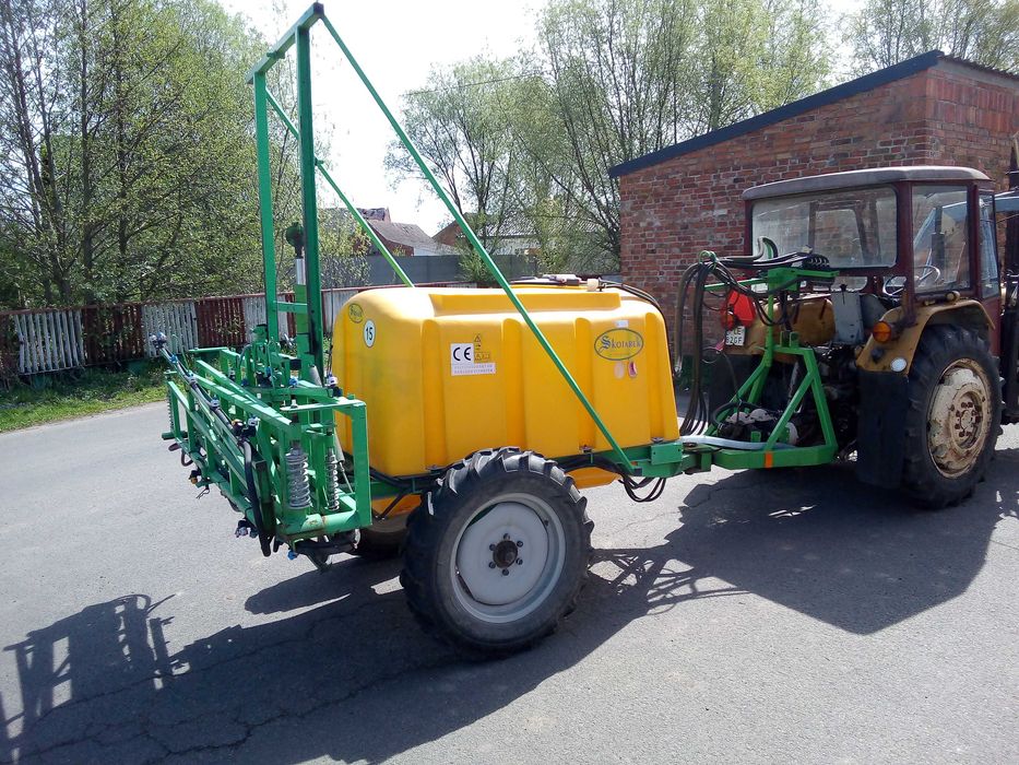 Opryskiwacz ciągany KOŁOWY 1200 l 15m belka Skotarek