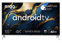 Телевізор Ergo 55GUS8555, 55 дюймів, AndroidTV (новий)
