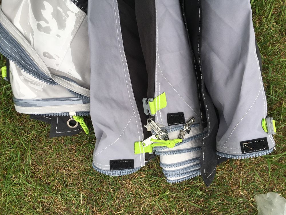 Kampa Ace Air Pro 500 przedsionek statyczny przyczepy kempingowej