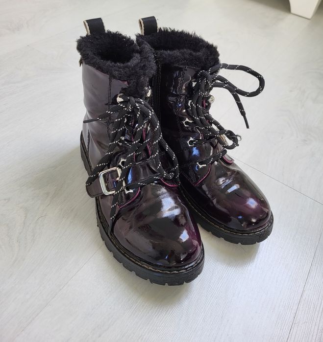 Trapery, kozaki ocieplane Nelli Blue rozm.35