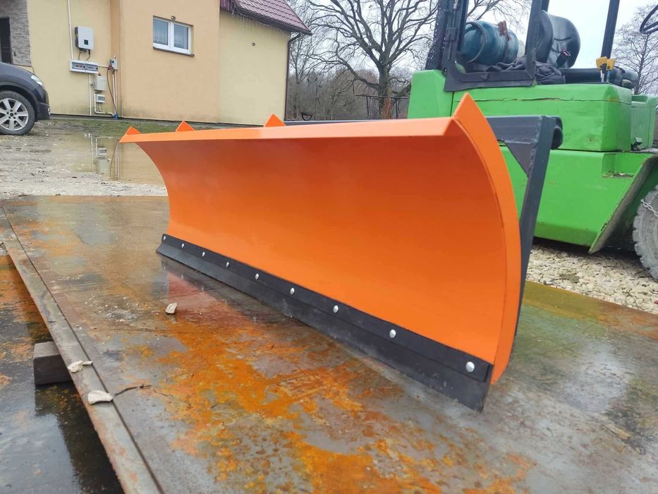 Nowy pług do śniegu do mini ciągnika solidne mocowanie z przodu DOWÓZ