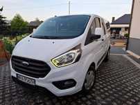 Ford Transit Custom 9 osobowy, nawigacja, klimatyzacja, nawiewy, nowe opony, parktroniki