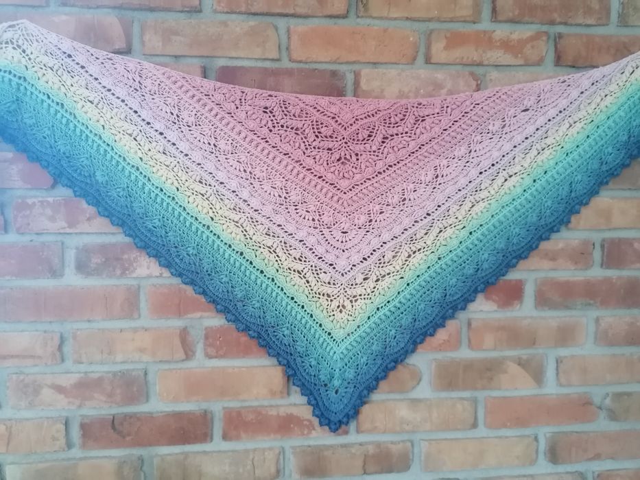 Chusta ręcznie robiona