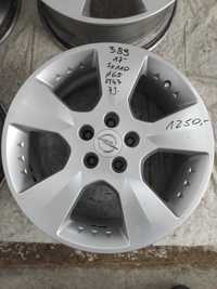 389 Felgi aluminiowe ORYGINAŁ OPEL R 17 5x110 otwór 65