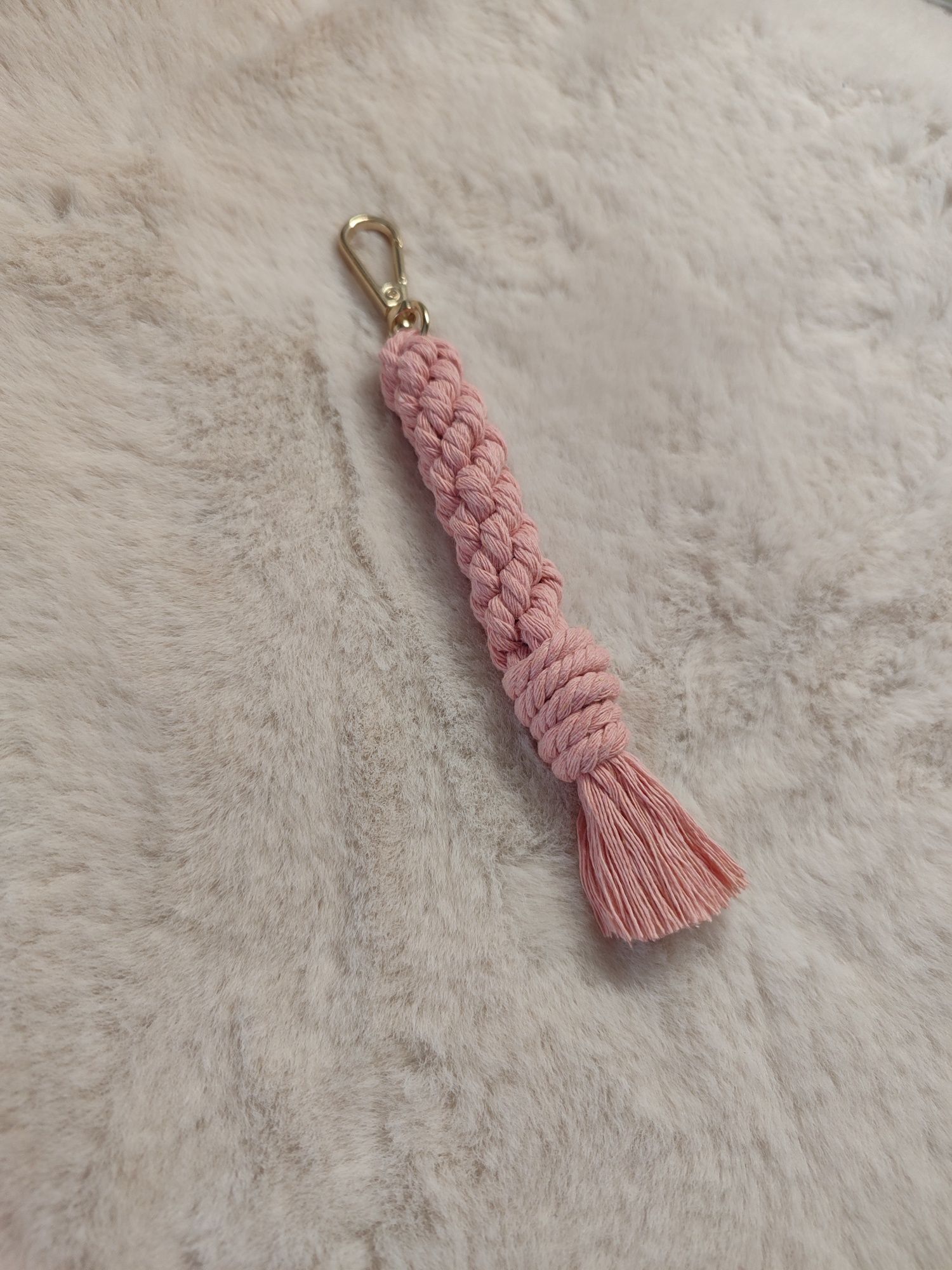 Porta chaves macramé