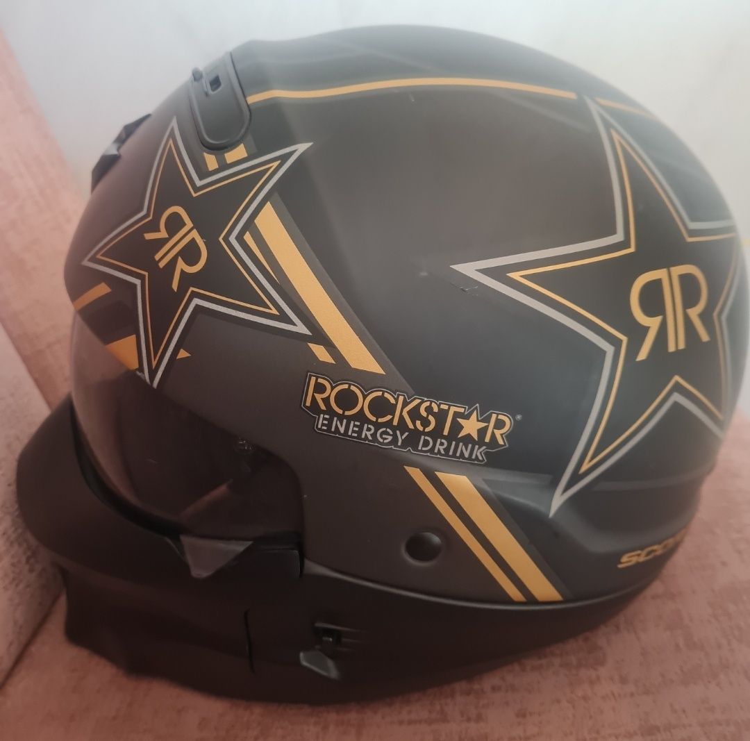 Capacete Scorpion exa Rock Star série especial