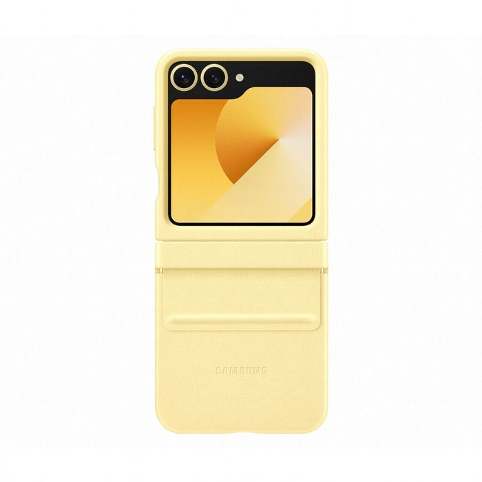 Etui Samsung KindSuit Case yellow żółte do Galaxy Z Flip6 / Z Flip7 FE
