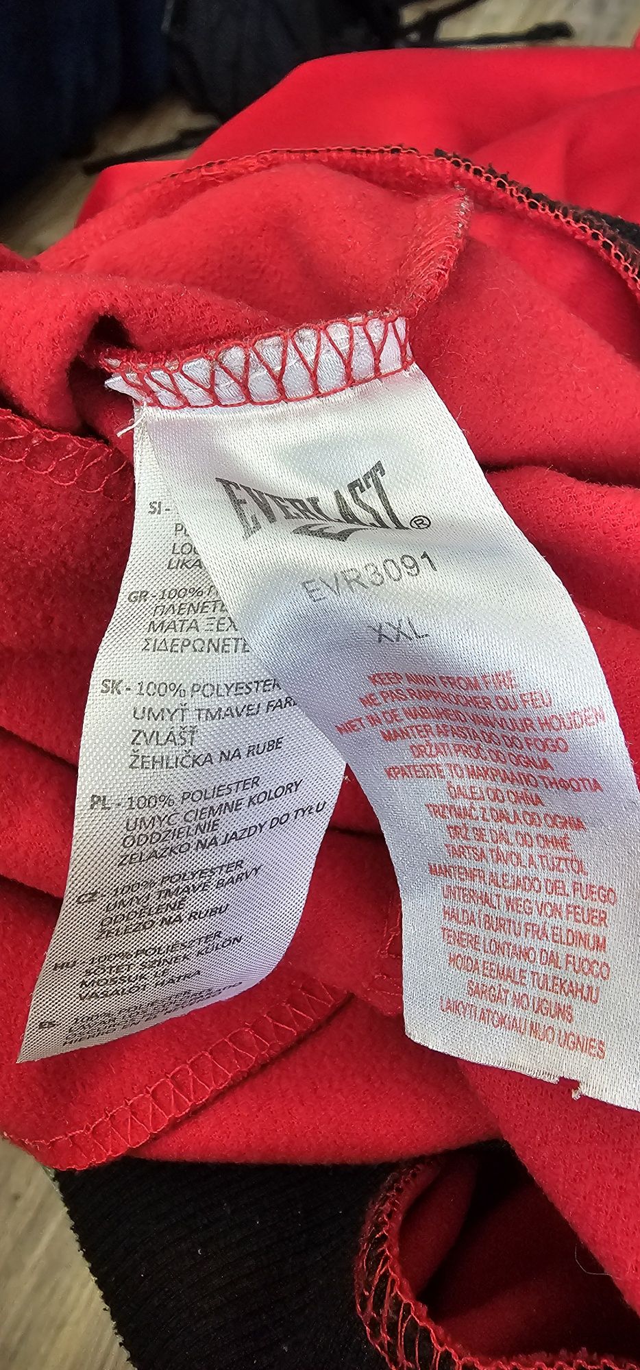 Everlast bluza męska rozmiar XXL wymiary na zdjęciach