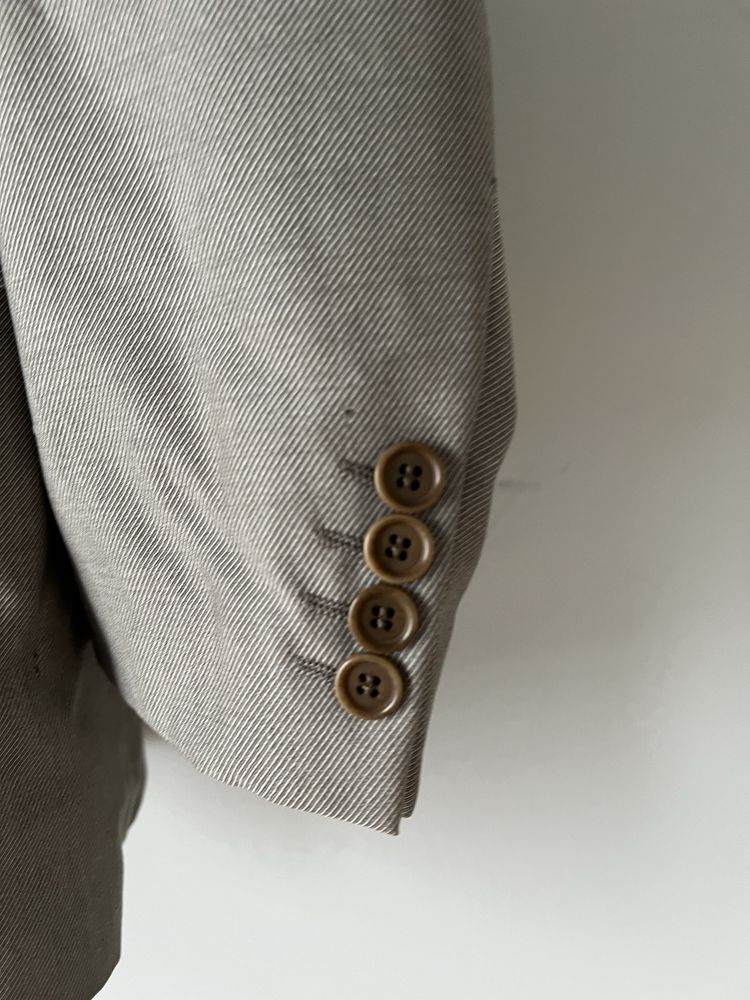 Hugo Boss marynarka męska ivory 56 wełna