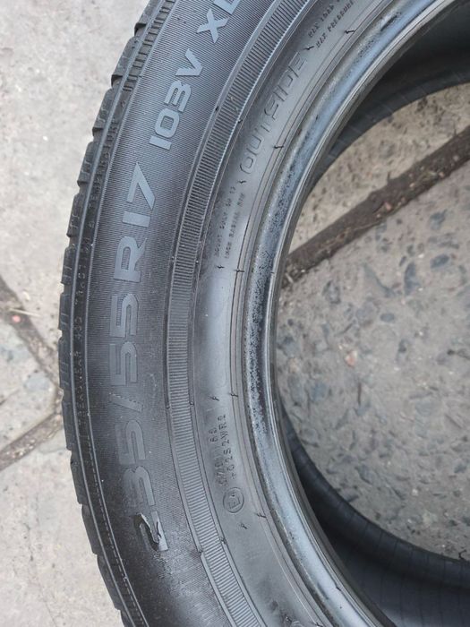 Шини зимові 235/55/r17, Nokian WRA4.