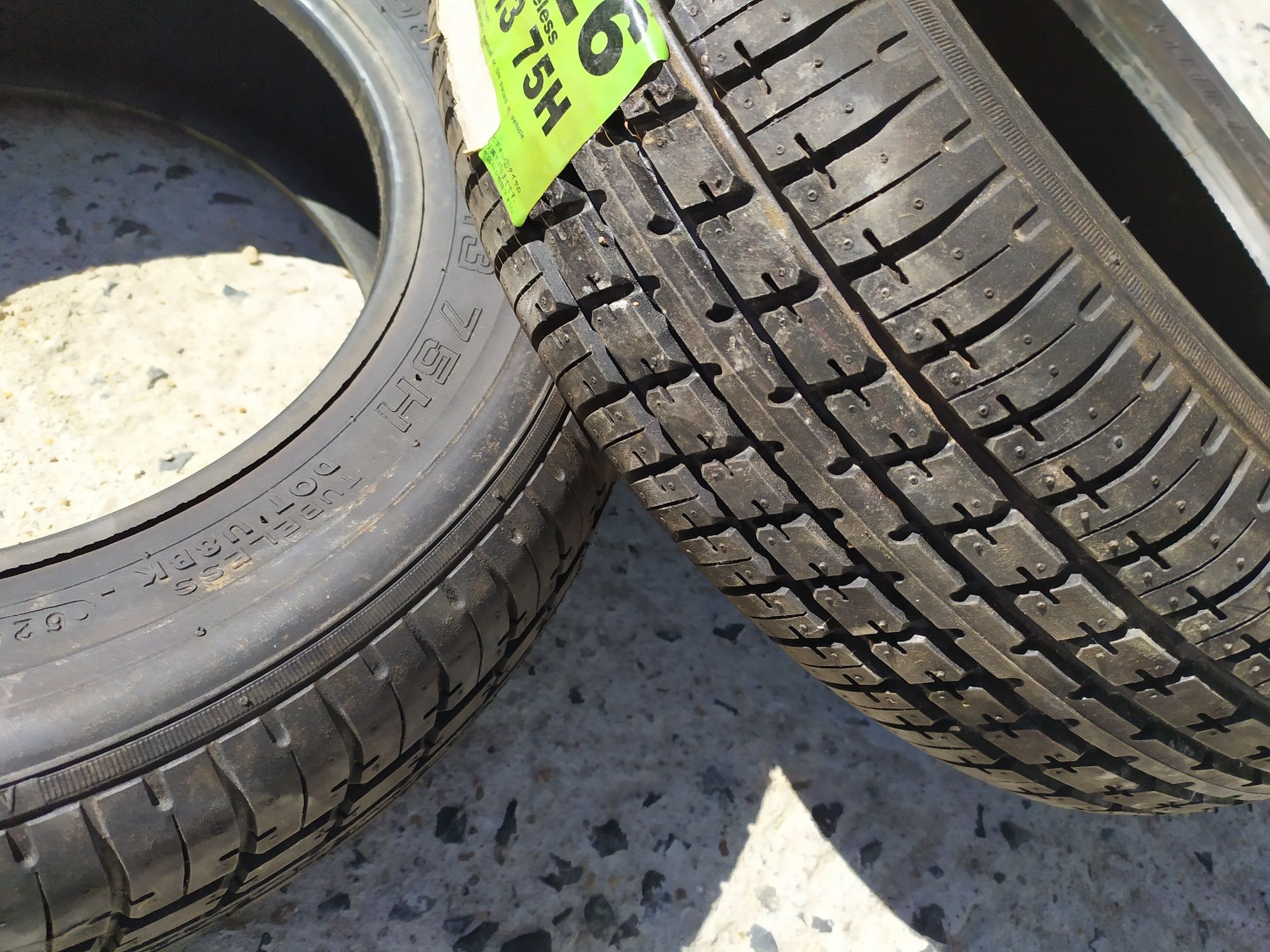 2 pneus novos NE-826,155/70R13 75H