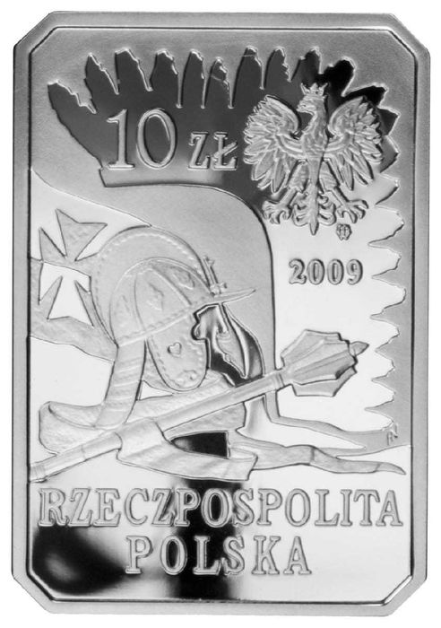 10 zł / 2009 r. - Husarz XVII wiek.