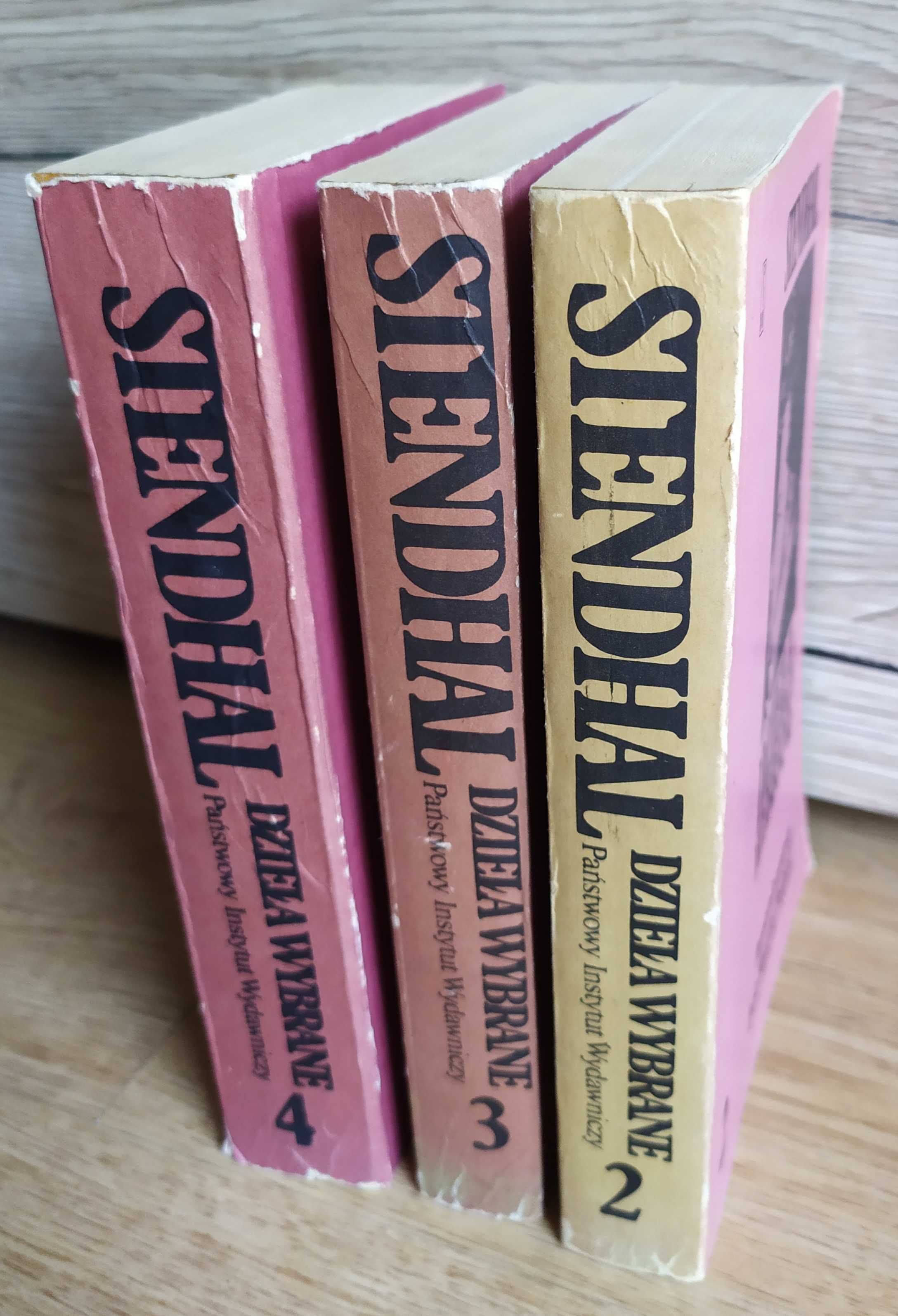 Stendhal - Dzieła wybrane 3 szt