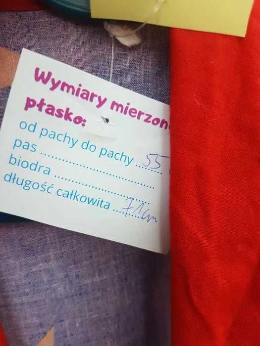 Bluzka przebranie Wujek Sam flaga amerykańska rozmiar S. AM094