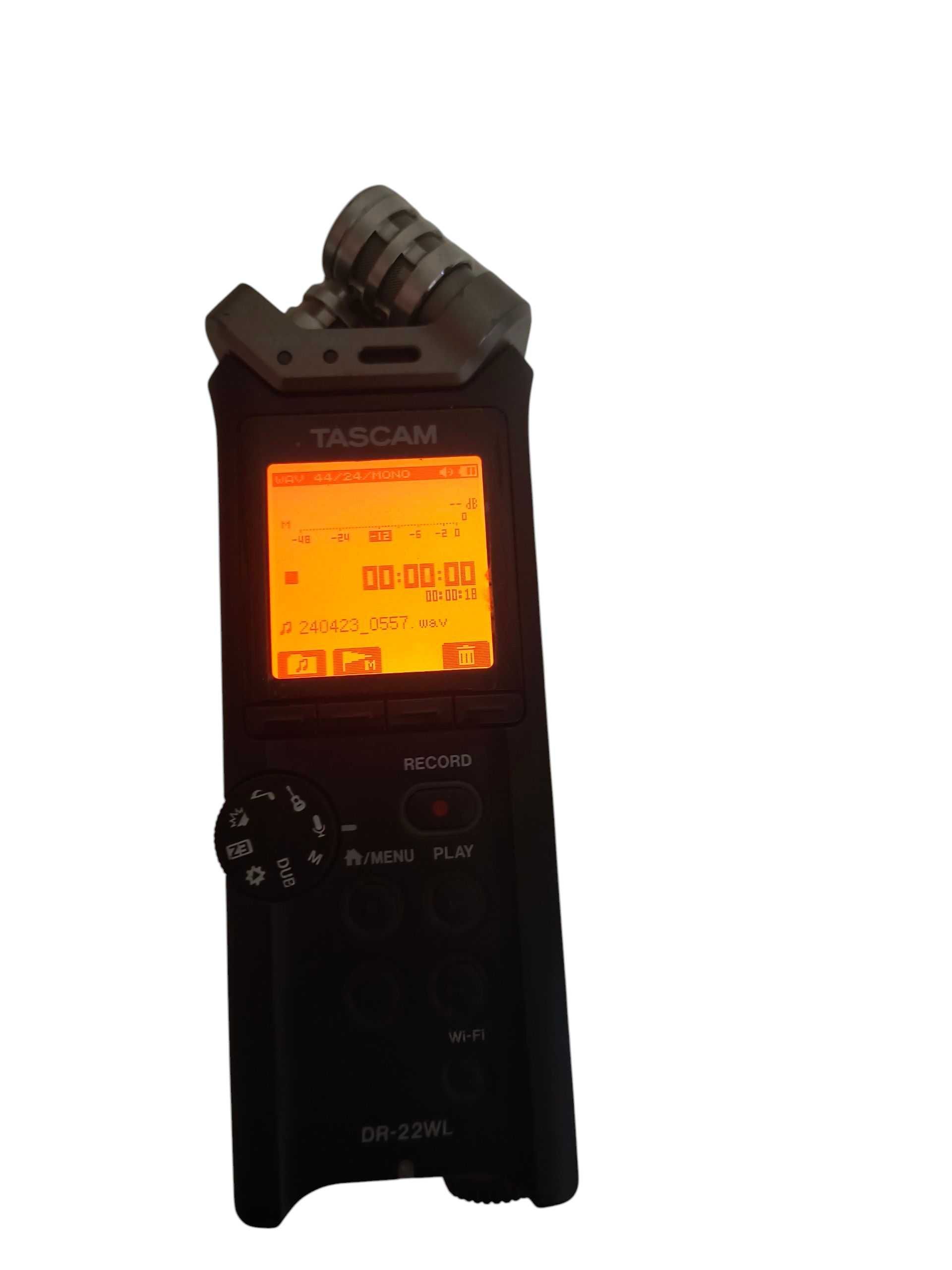 Професійний Рекордер Tascam DR-22WL портативний диктофон з WiFi