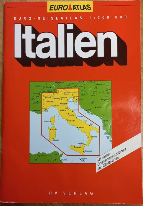 Atlas samochodowy Italia