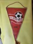 Proporczyk Widzewa Łódź sezon 1983/1984 vice Mistrz Polski