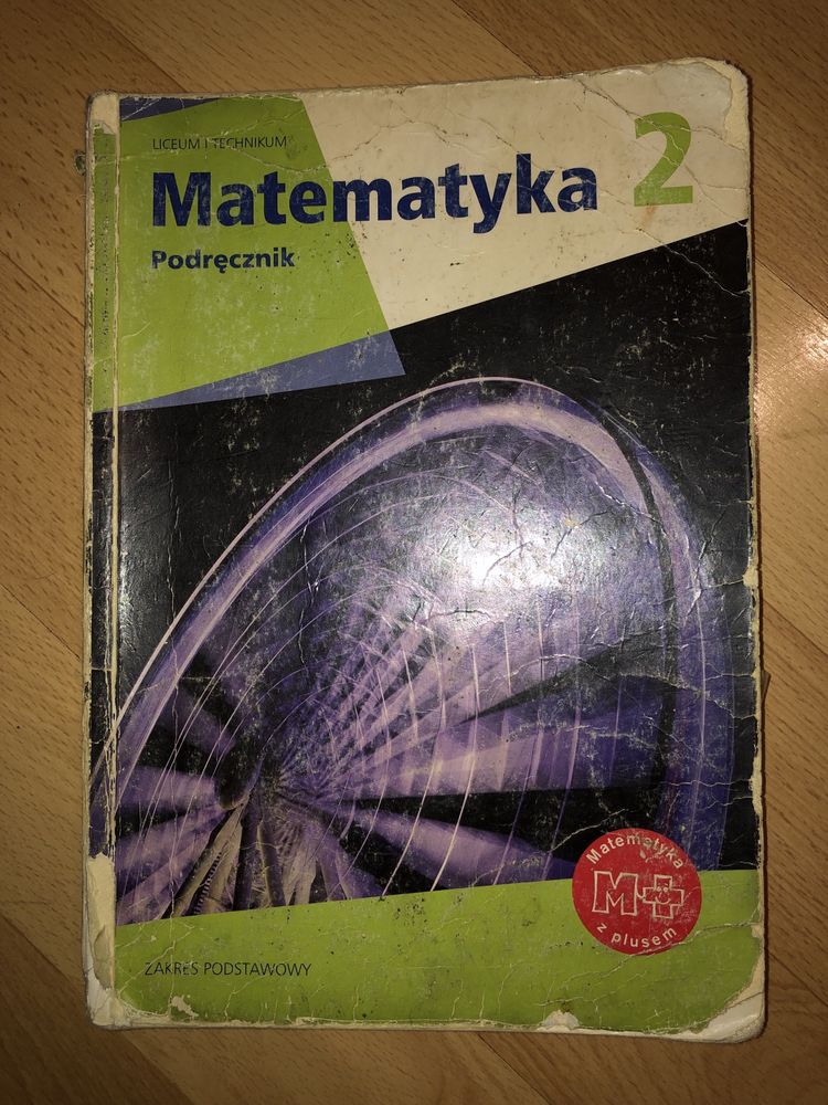 Matematyka z plusem 2 GWO Podręcznik liceum technikum Stan bdb-