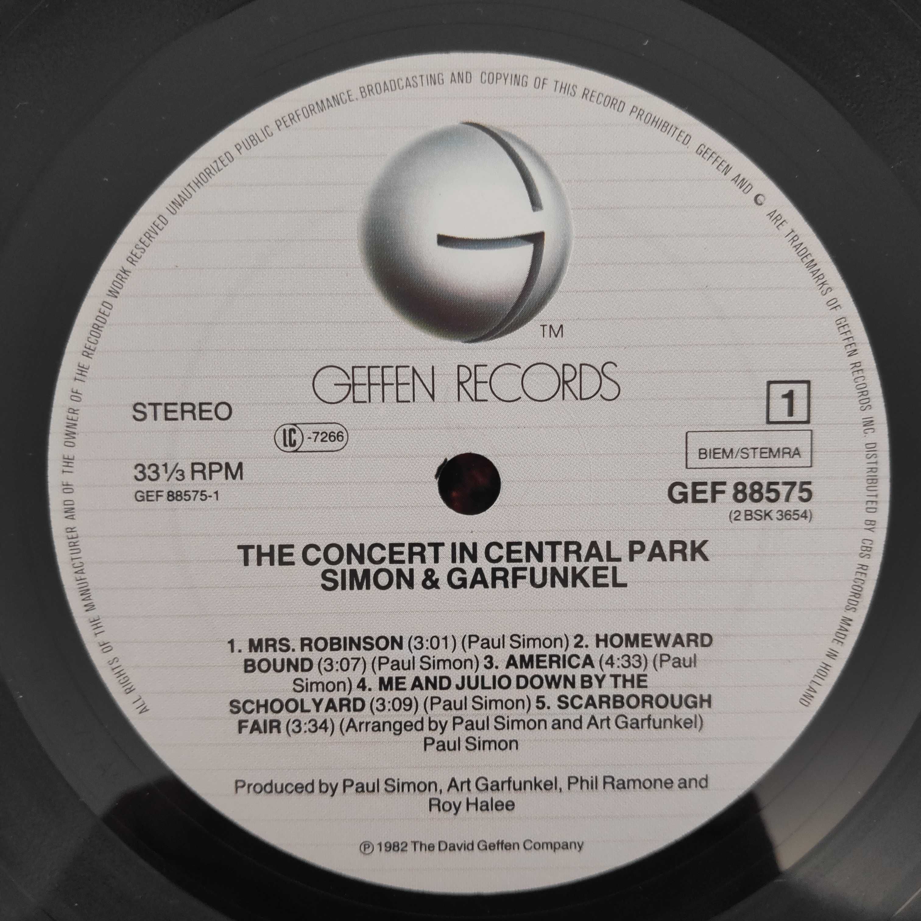 Simon And Garfunkel – The Concert In Central Park