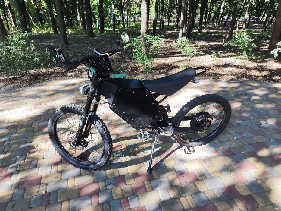 Електромопед Enduro 3000W | 80 км/год | Пробіг 1 рік | Топ-стан