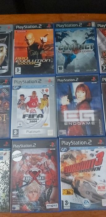 Ps2 vários jogos.