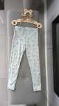 Legginsy dla dziewczynki w kwiatki r.110