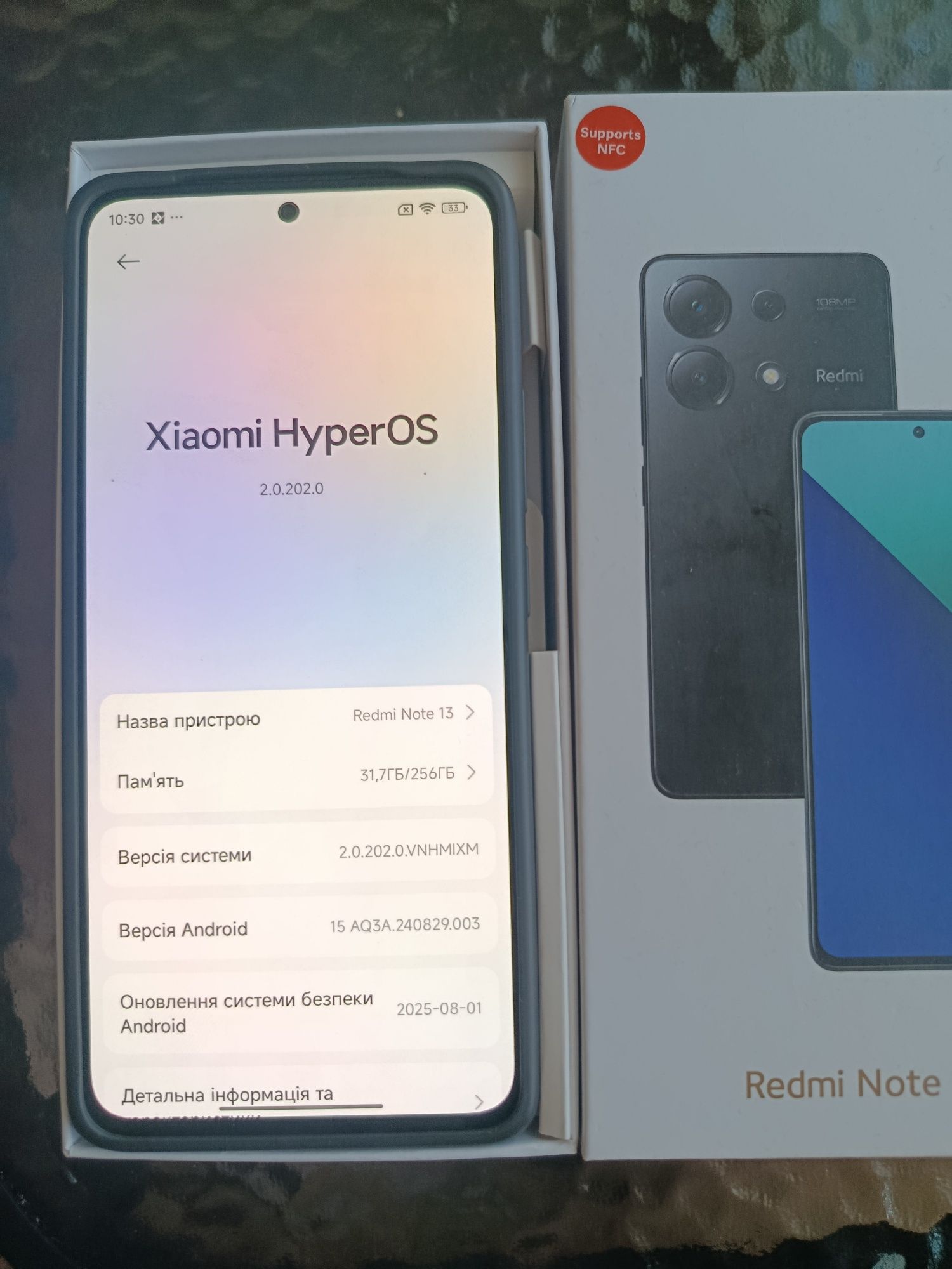 Xiaomi Redmi note 13 8/256
