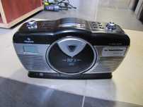 Radio z CD w stylu retro radioodtwarzacz AUNA RCD-70  czarne