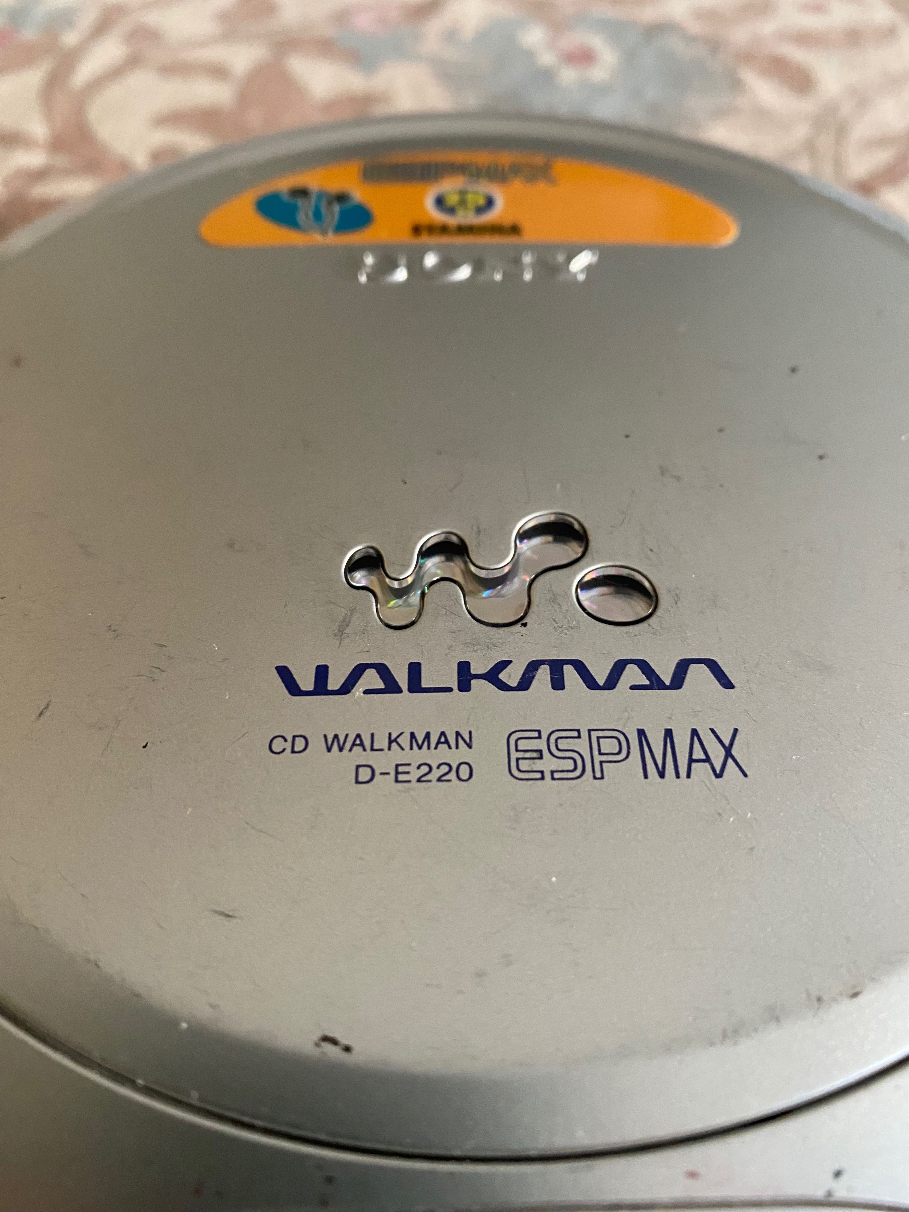 CD Walkman Sony a funcionar