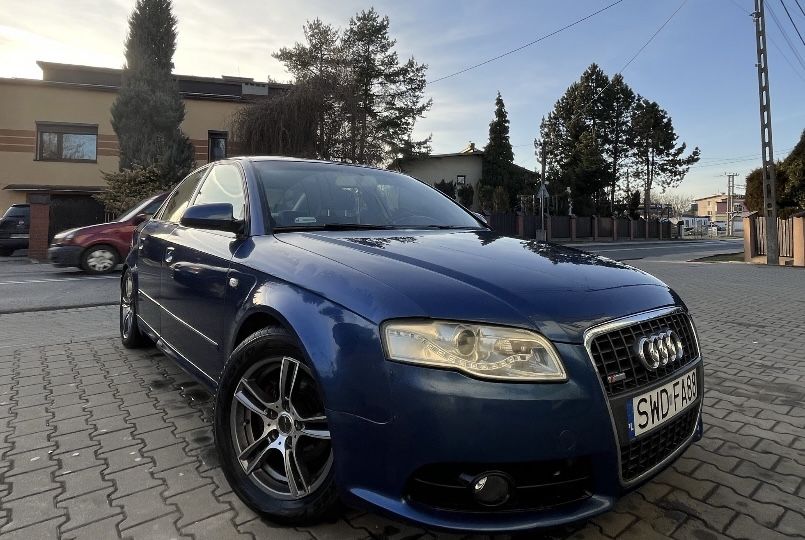 Spredam audi A4 B7 S.Line 2.0 TDI 140km rok 2007 po Rozzadu Nowy klima