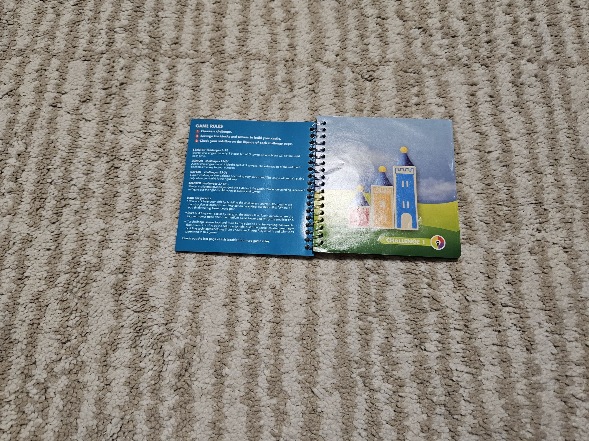 Smart games, Castel logic (mądry zamek), gra logiczna dla 3+ lat