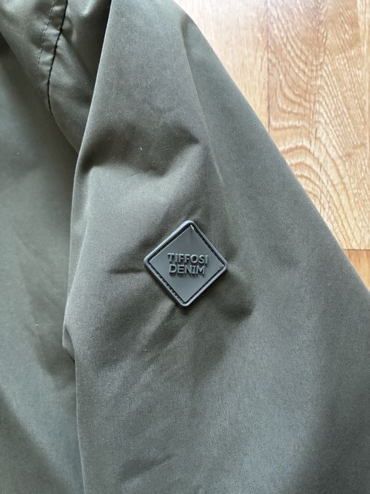 Casaco impermeável verde militar - Tiffosi