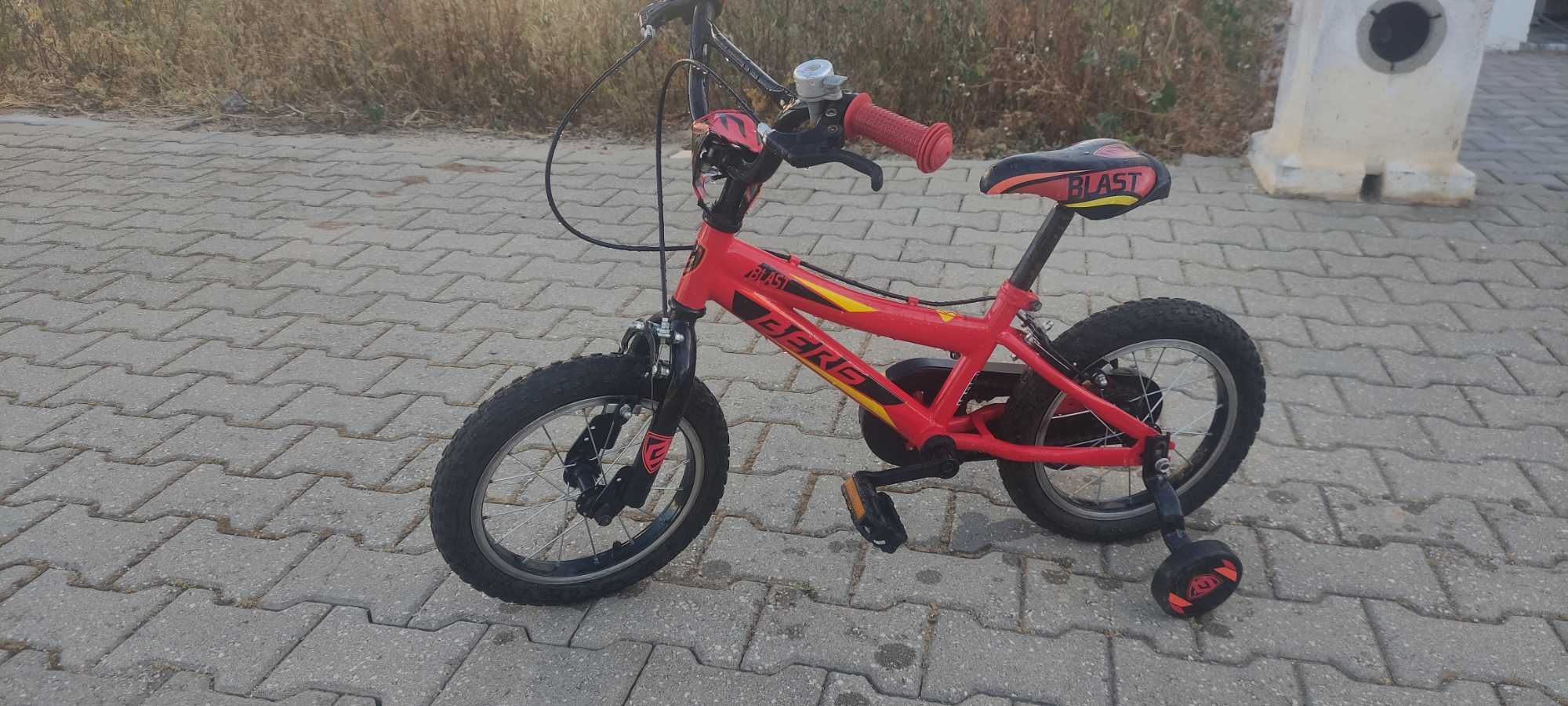 Bicicleta de criança, BERG, roda 14